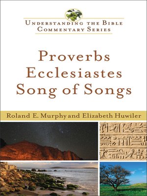 cover image of Proverbs, Ecclesiastes, Song of Songs